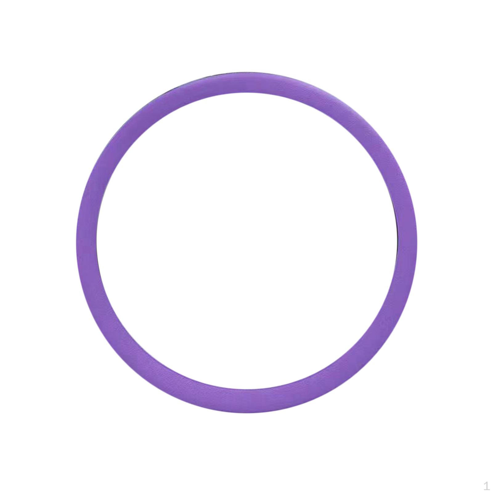 

Чехол на рулевое колесо автомобиля, защитный, нескользящий, легко устанавливаемый, силиконовый чехол для большинства Violet