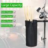 Quick Release Drumstick Holder Metal Clip Clamp Oxford Tube Bag Lightweight Stick Storage For Gig Practice Clamp On Accessory