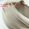 Women Wide Brimmed Embossing Crepe Satin Cloth Knot Hairbands Fashion Female Casual Shopping Hair Hoop Accessories