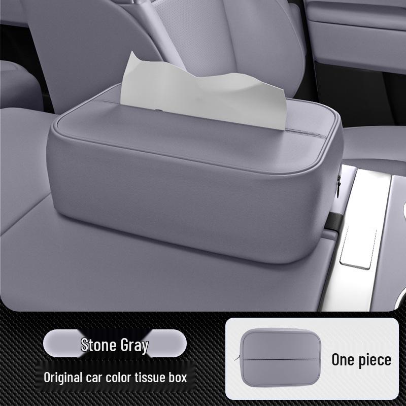Zeekr 007 GT Car Armrest Tissue Box: 26 New Model, Hanging Seat Back Interior Accessory No Specification
