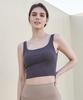 Reina Mora Mildness Ribbed Tank Charcoal