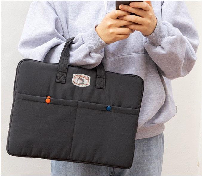 TS JYL laptop bag,Korean Stylish Laptop Bag Women Handheld 11 13.3 14 Inch Keyboard Case 11 inches чёрный