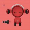 Smiley Face Car Phone Holder Multifunctional Event Navigation Mount Mobile Cell Stand with Hook Tail Clamp for iPhone 16 Samsung