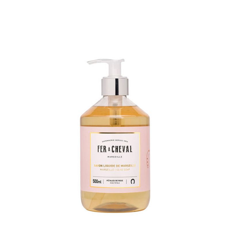 Fer a Cheval Perfumed Liquid Soap Rose Petal 500ml Perfumed Liquid Soap Rose Petal 500ml