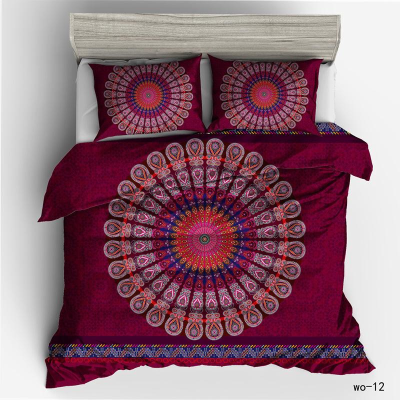 RunGrape Комплект постельного белья с пододеяльником Двуспальный Полуторный Размер Квин Королевский Размер 240x220 Скандинавский Чехол на Кровать 150 Евро Постельное Белье 135 Постельные Принадлежности 200x200