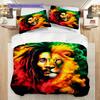 Harmony Peace Bedding (1 * duvet cover + 2 * pillowcase, without core) 2D Flat Bedding set Duvet cover and pillowcase Christmas birthday gift