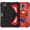 Spider-Man Silicone Case IPad Pro 11 Inch With Kickstand Shockproof Full Cover Kids Air 4 5 10th Gen