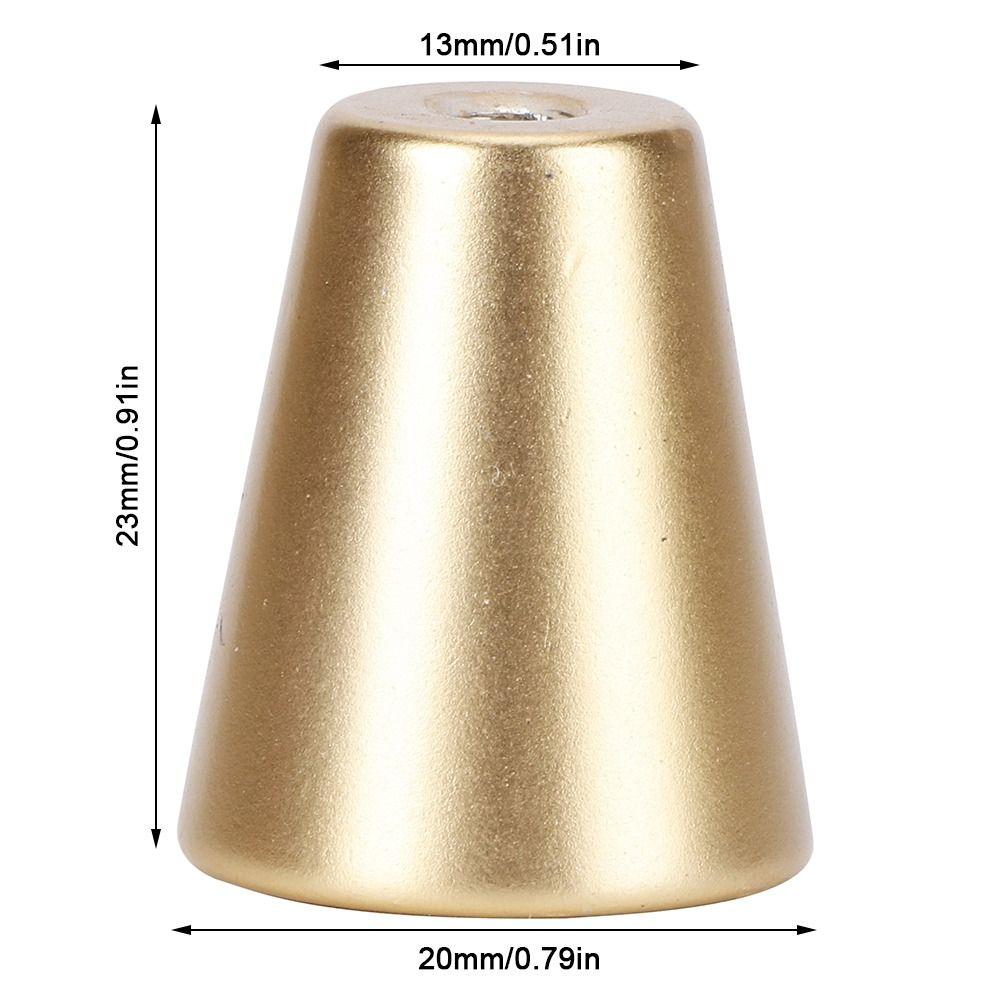 6pcs Cone Shape Cabinet Handles Aluminum Door Handles Modern Drawer Pulls  Cupboards