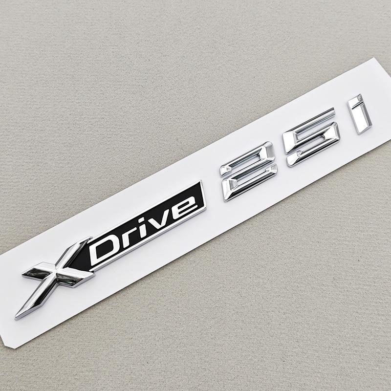 3D ABS Litery Logo Samochodu X1 XDrive 20i Emblemat Tylny Bagażnik Błotnik Boczne Naklejka Emblematyczna Dla BMW X1 X2 X3 XDrive Więcej Akcesoriów Samochodowych