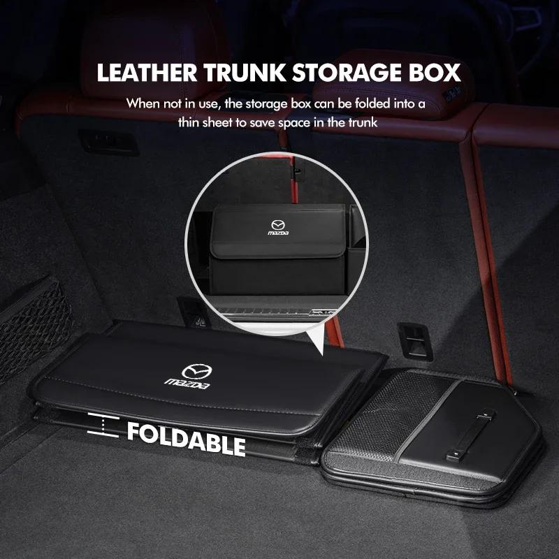 2025 Hot Car Trunk Organizer Big Capacity Folding Tidying Storage Box For Mazda Atenza Demio CX3 CX5 CX7 CX30 MX3 MX5 Speed MPE