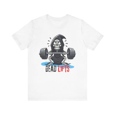 Grim Reaper Deadlift T-Shirt, Fitness Workout Tee, Powerlifting Shirt, Halloween