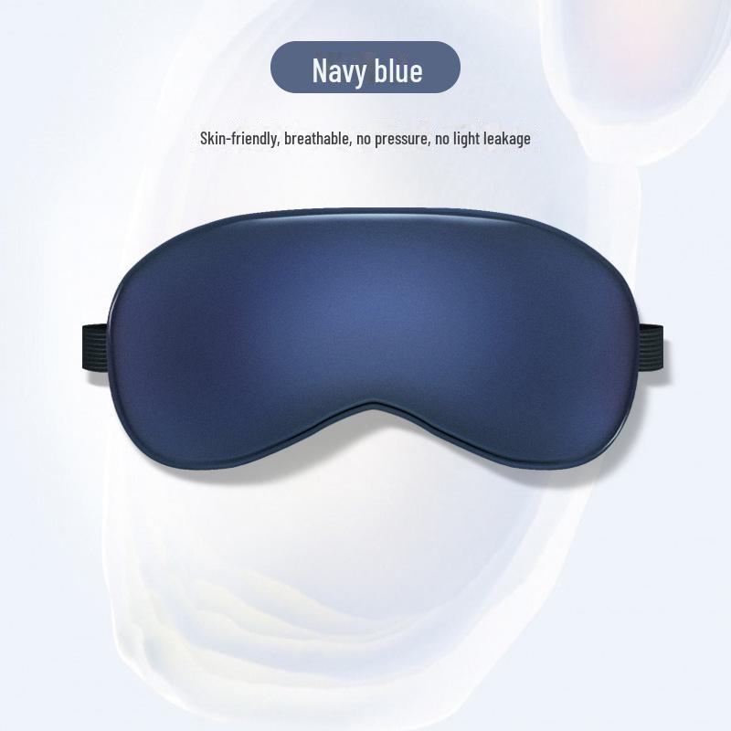 Masque pour les yeux en soie double face pour hommes et femmes: Options de blocage de la lumière et de compresses chaudes/froides pour le sommeil et la relaxation