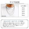 KJ Phiten [Limited Edition] Titanium Kihei Necklace, Length 40-60cm (60cm), Width 2.6mm, Chain, Men's and Women's, Made In Japan