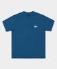 CAMEL WORK Flag Logo Short Sleeve T-Shirt (Blue Green)