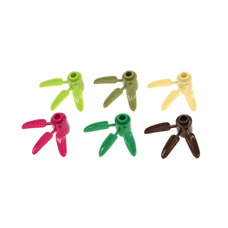 Moc Blocks Plants Garden  DIY Enlighten Building Blocks Block Bricks Compatible with Assembles Particles 10884 3741 30093 2417