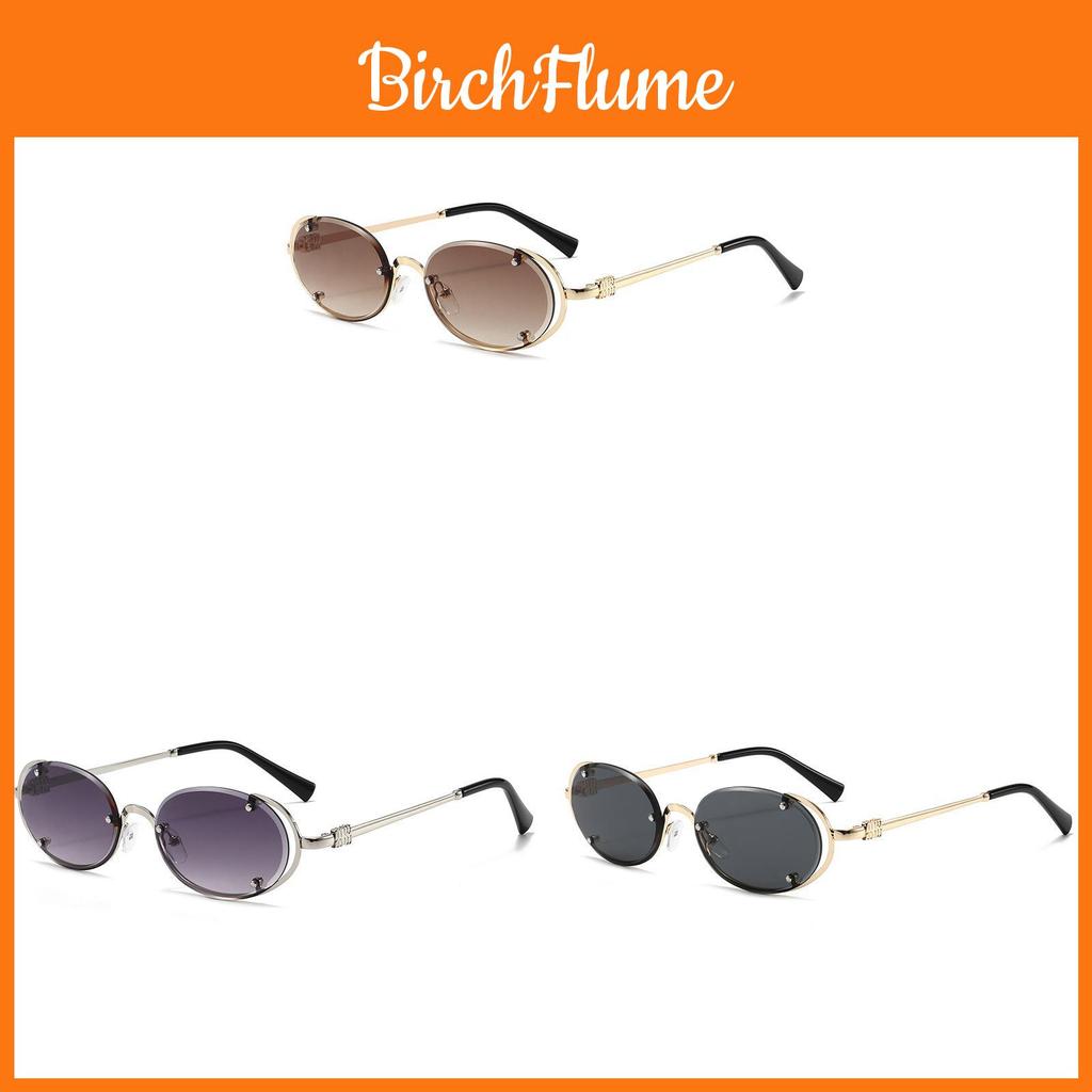 Summer Elliptical Sunglasses For Women With Uv400 Protection Pc Frame Stylish Outdoor Fashion