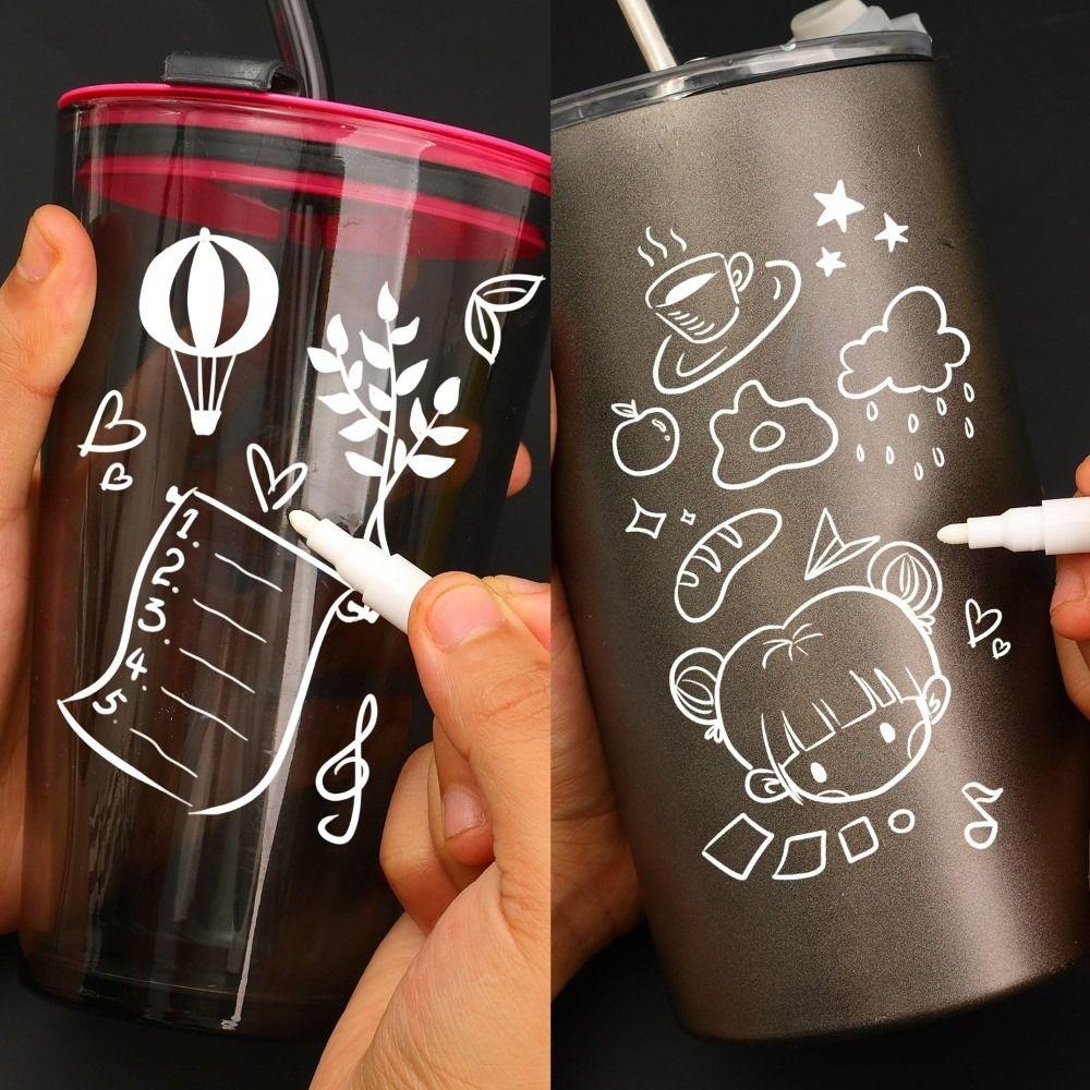 1/10Pcs Acrylic Ink Marker Pens Hard Soft Nibs Handbook Card Pen Student Stationery