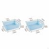 2 Pieces Desktop Storage Basket Toy Organizer Bin Home Bins Multiuse Pencil for