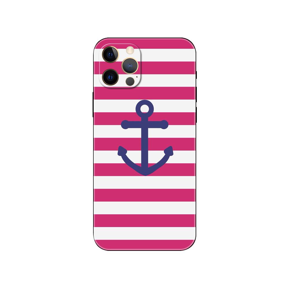 

Полоски Якорь Лодка чехол для телефона для iphone 5 5s se 6 6s 7 8 plus x 10 XR XS 11 12 13 mini pro MAX черный tpu задняя крышка iphone 13pro MAX