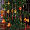 2025 Spring Festival Lantern Pendant Chinese New Year Ornaments Party Hanging Decor Bonsai Pendants Lunar New Year Decoration