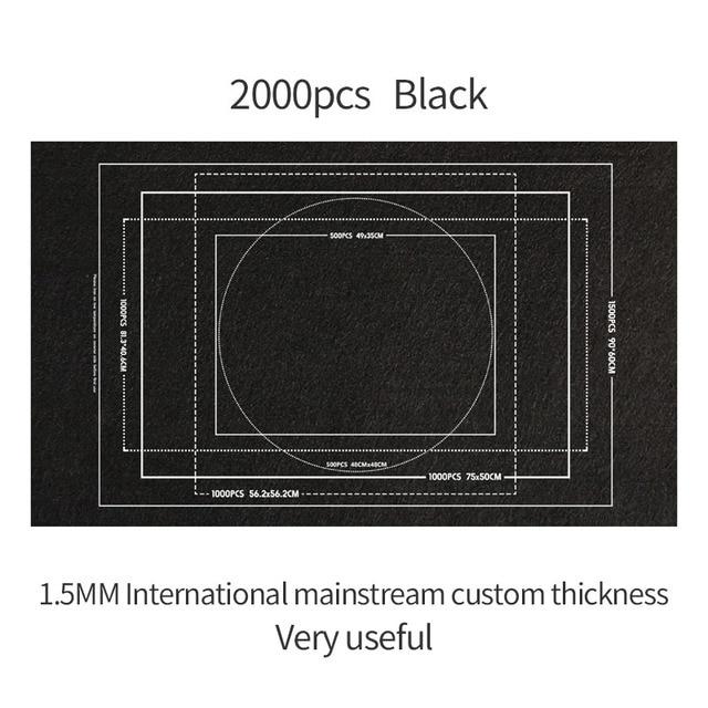 

Килимок для пазлів Tapis Килимок для головоломок у рулонах Килимок з повсті Ігровий килимок Пазли Ковдра До 3000 елементів Аксесуари для пазлів Портативна дорожня сумка для зберігання