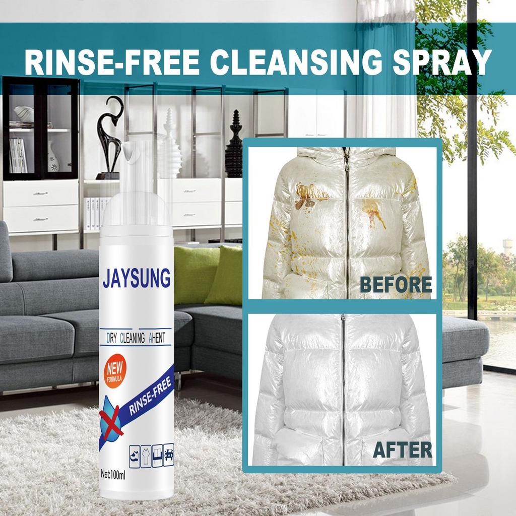 Fabric Dry Cleaning Agent Down Jacket Sofa Fabric No Cleaning Clothes Stain Oil Foam Dry Cleaning Agent