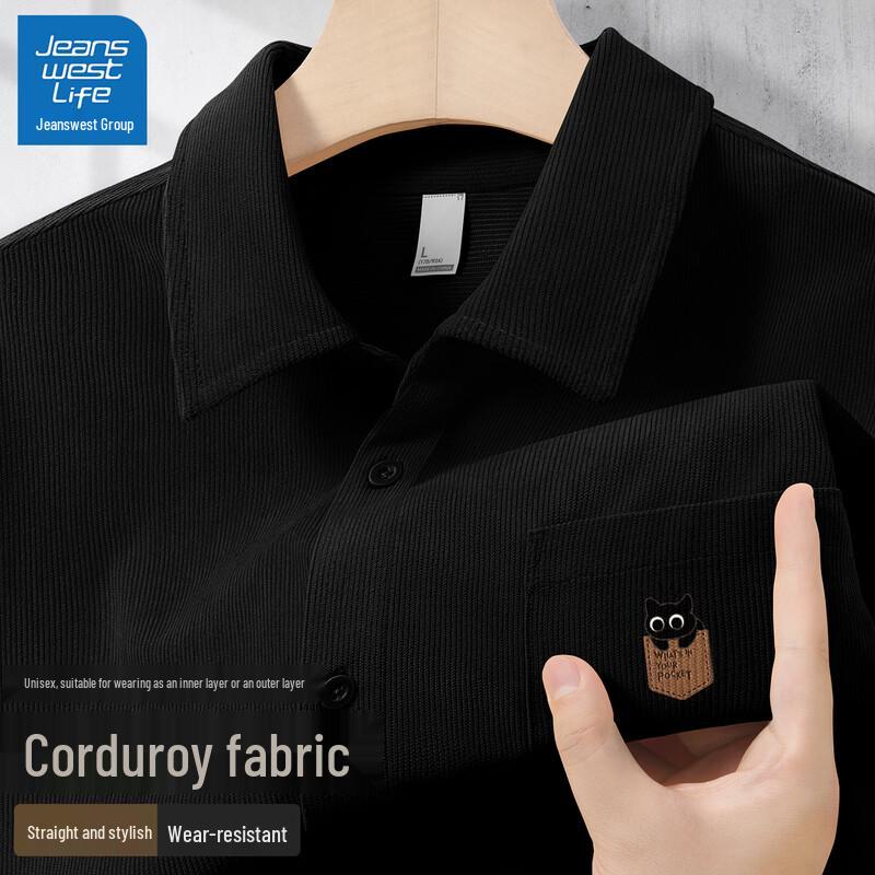 JEANSWEST LIFE Men s Cartoon Corduroy Shirt M