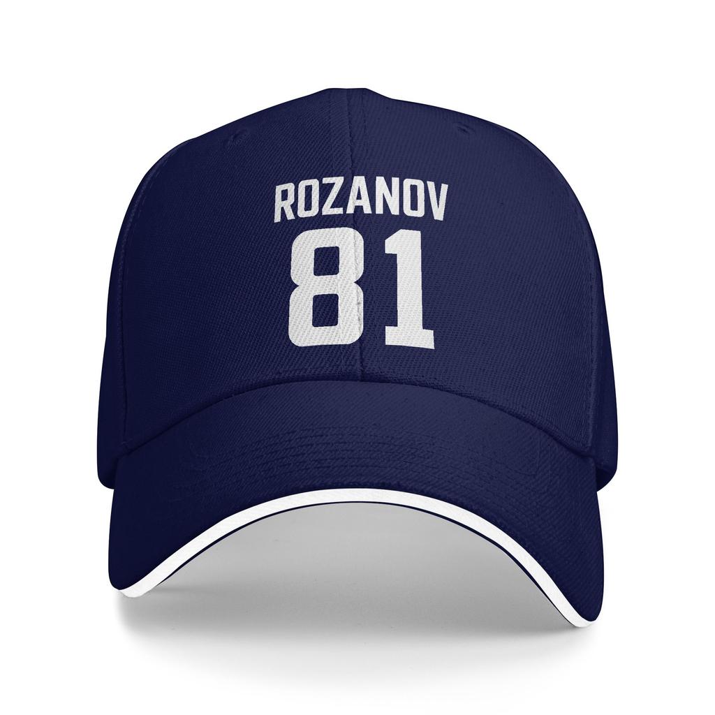 Baseball Cap Rozanov Number 81 Outfit Unisex Women Baseball Caps Heated Rivalry Hat Casual Running Golf Adjustable Fit Sun Cap
