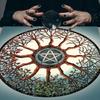 Tarots Tablecloth Tree Star Pattern Astrology Altars Cloth Divinations Card Table Cloth Tapestry Witchcrafts Supply