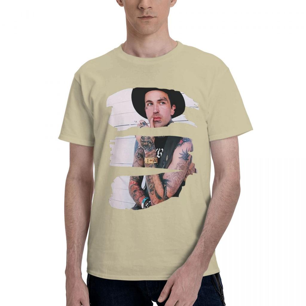Yelawolf Grafikdruck 100% Baumwolle Lässig Atmungsaktiv Bequem Oberteil Lustiges Herren T-Shirt Herren T-Shirt