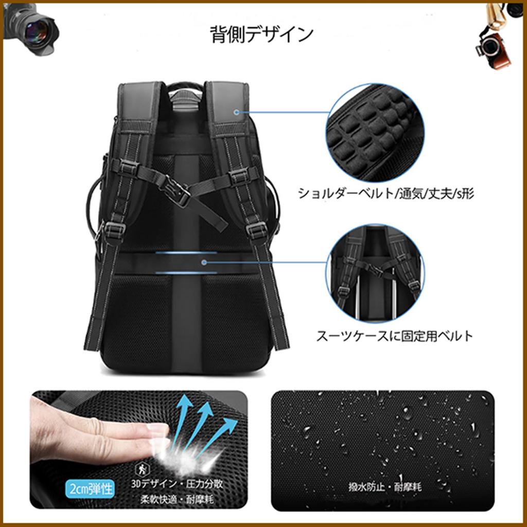 Geantă digitală rucsac pentru fotografii pentru obiectiv profesional rezistent la apă fără oglindă, atât pentru fotografie, cât și pentru munți mari de zi cu zi, compatibil cu 17 inchi