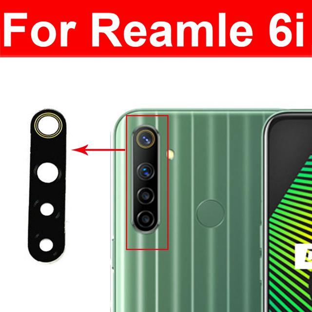 Back Rear Camera Glass Lens For Realme 8 Pro 6 7 3i 5i 6i 7i 1 2 3 5 5s 6s  Global 5G Rear Glass Lens Replacement Parts