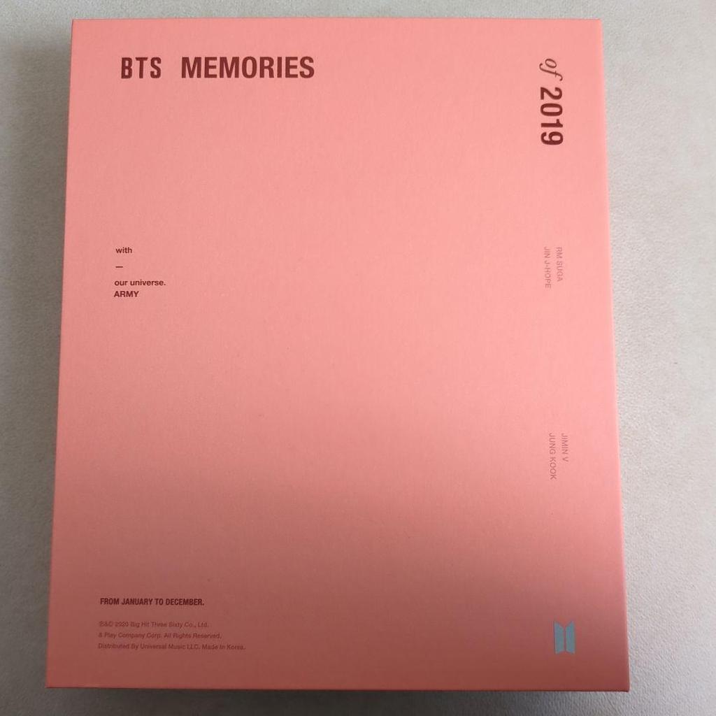 [USED] BTS MEMORIES 2019 Photobook