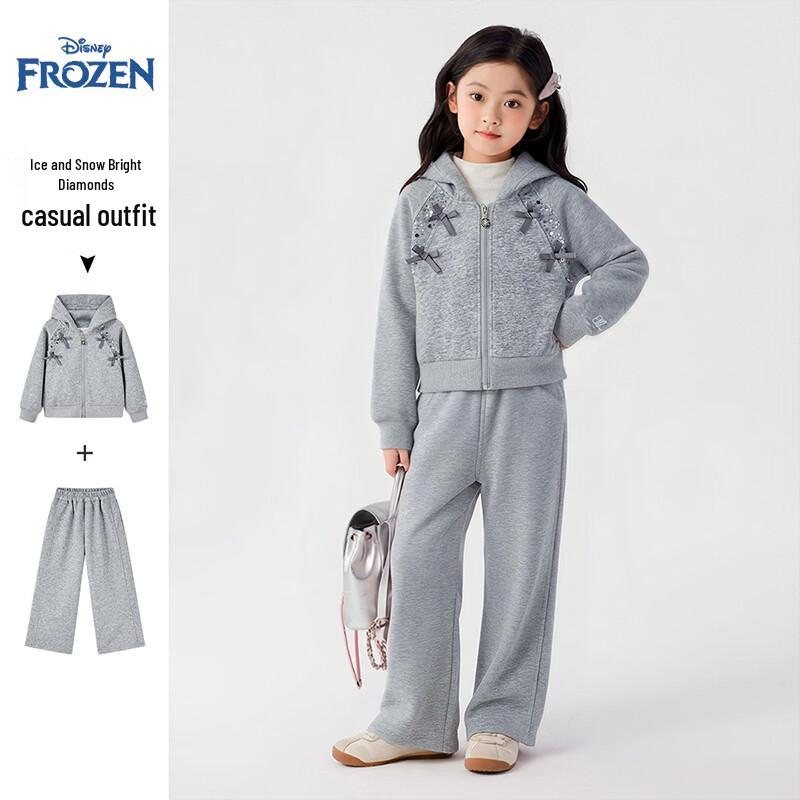 Disney Girls' Spring Sportswear Hoodie & Pants Set
