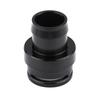 Boost Tap Vacuum Sensor Adapter, High Performance Aluminum Alloy Engine Source Connector for 2.0T FSI Vehicles Black