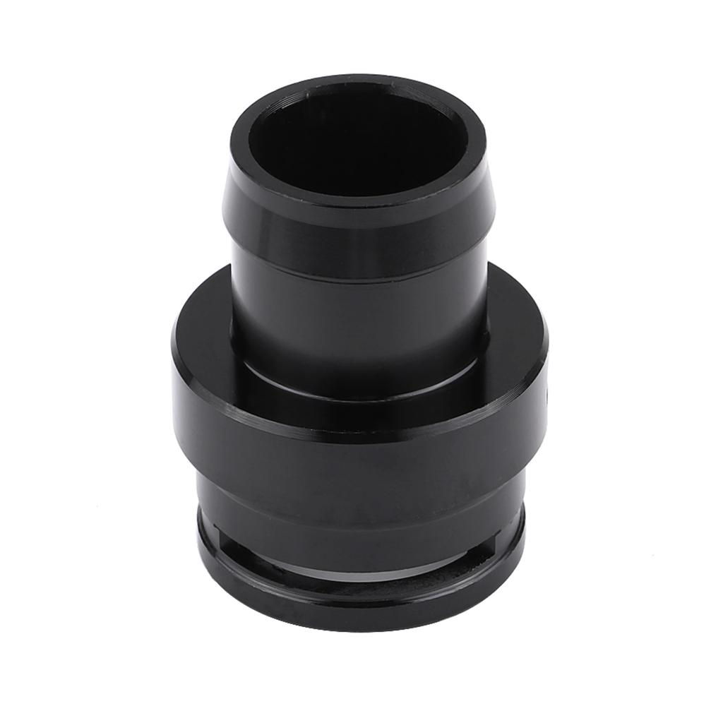 Boost Tap Vacuum Sensor Adapter, High Performance Aluminum Alloy Engine Source Connector for 2.0T FSI Vehicles Black