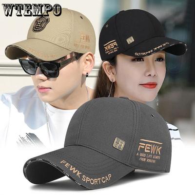 Nouvelle Casquette de Baseball Brodée à Visière Plate pour Homme Protection Solaire Dessus Rigide Chapeau de Soleil Chapeau