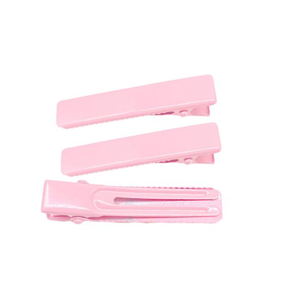 

3 шт., заколка для волос, прочные заколки для волос цвета макарон, стильная заколка для волос «сделай сам», уникальный дизайн, универсальные аксессуары для волос розовый