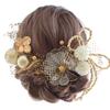 Hair Ornament for Graduation and Featuring American Antique and Breath In Features a Minimalist Japanese Gold Leaf Rope and Perfect for Japanese