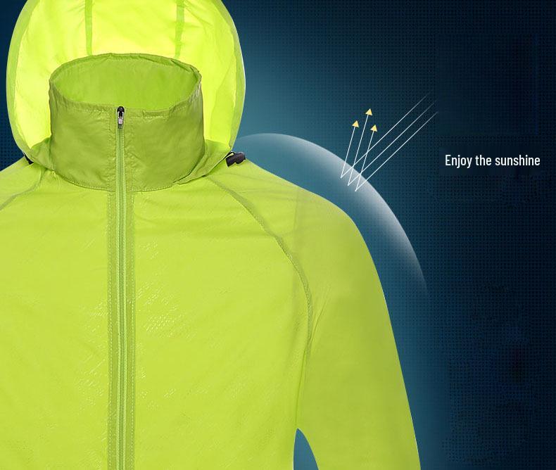 Unisex Sun Protection Windbreaker: Lightweight, Windproof Outdoor Jacket for Summer Fishing and Cycling