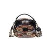 Katy Bear Embroidered Crossbody Bag - 2025 New Style Fashionable and Versatile Women's Shoulder Bag with Cute Bear Design.