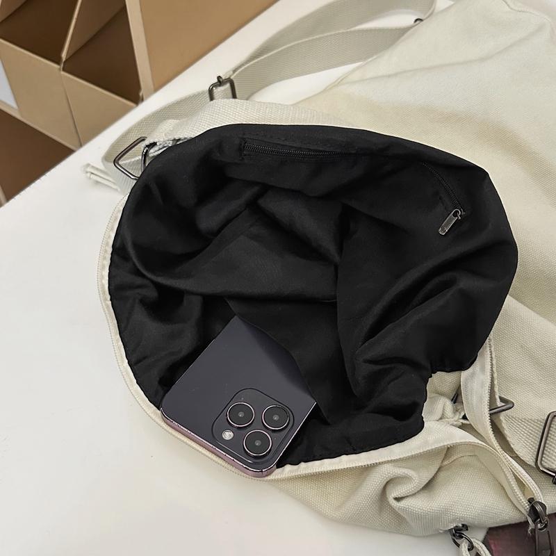 Large Capacity Canvas Simplicity Light Student University Bag Design Practical Versatile Travel Bags Shoulder