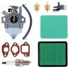 ABWR-16100-Z9L-811 Carburetor (BB76J A) With Air Filter Kit Compatible With For Honda GCV170LA HRN216 HRX217 Models