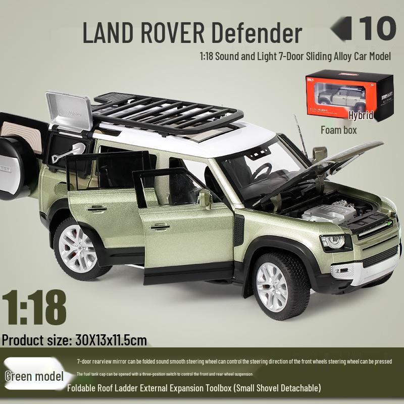 Authentic 1:18 Land Rover Range Rover Alloy Car Model - Fashionable Blind Box Ornaments