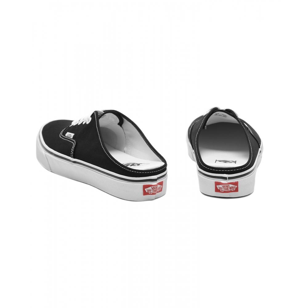 Vans Authentic Mule Black True White Vn0a54f76bt1 Authentic Mule Black True White