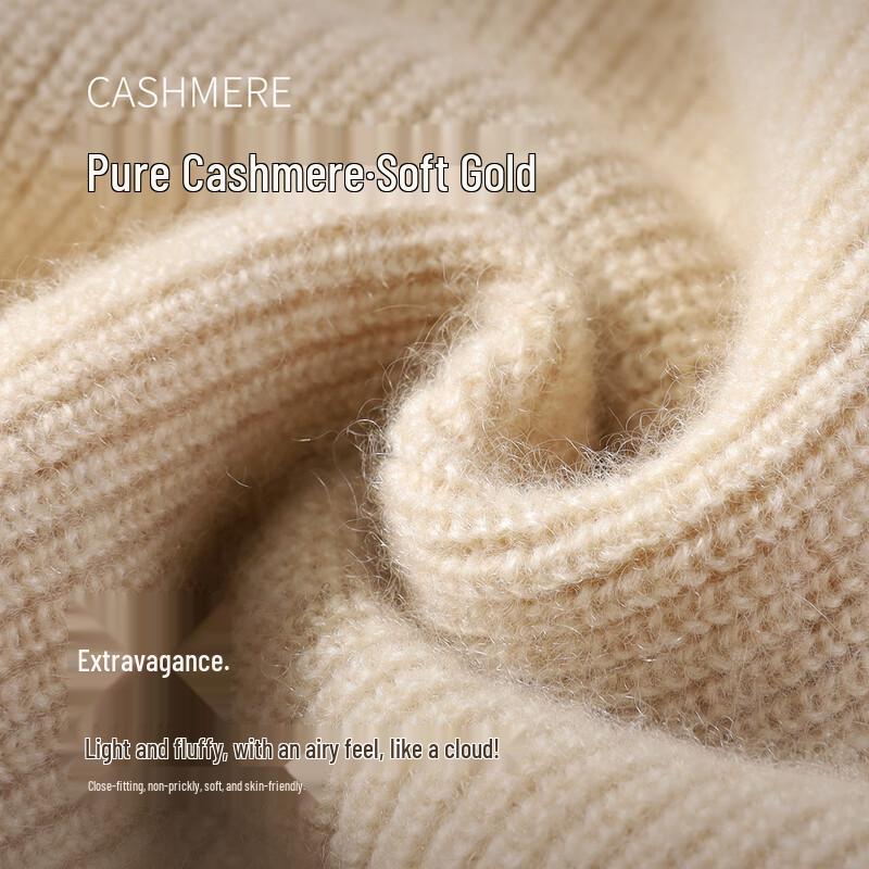 Antonio Men's Pure Cashmere Round Neck Sweater