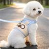 Wear-resistant Dog Harness and Leash Set Cartoon Design Pet Chest Strap Set  Small Dog