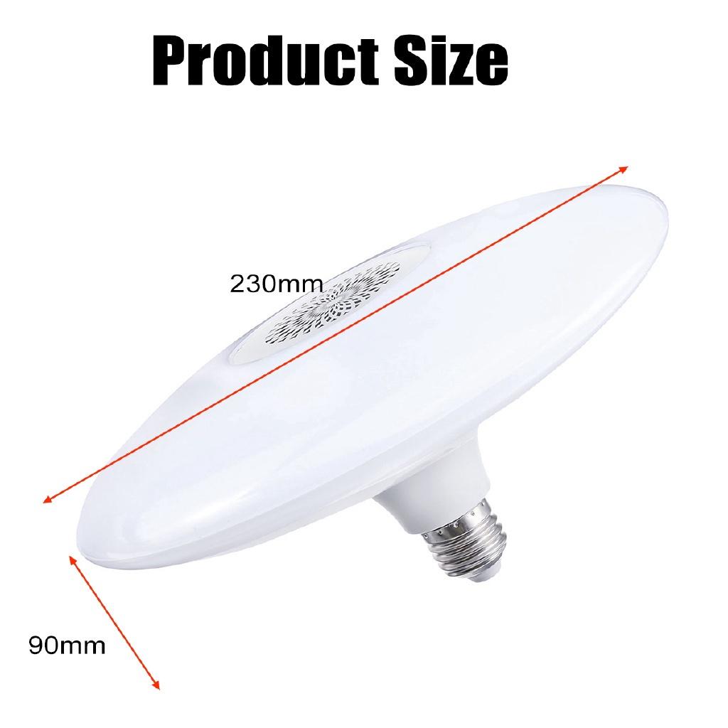 30W Moderne LED Deckenleuchte Heimbeleuchtung APP Bluetooth Musiklicht + Fernbedienung RGB Dimmbar Schlafzimmerlampen Intelligente Decke