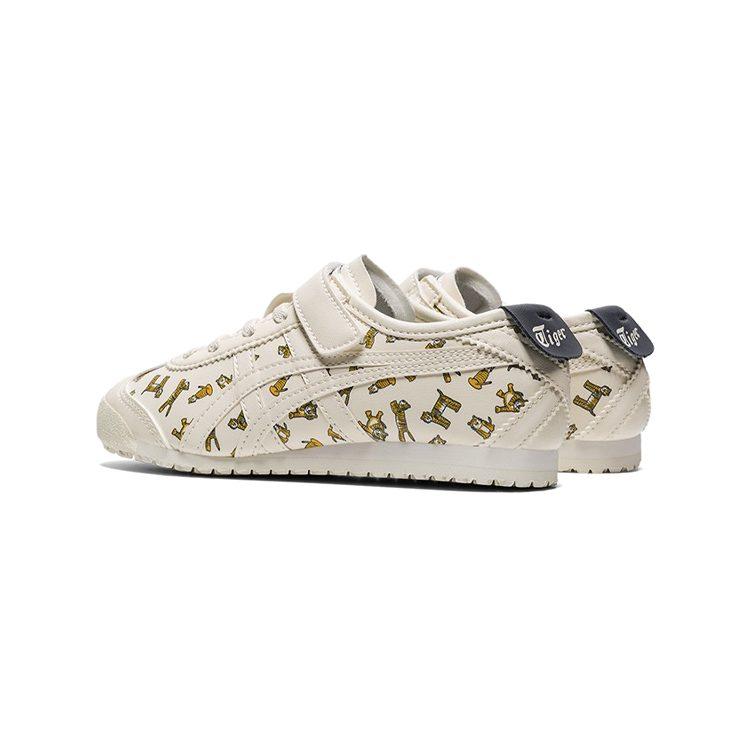 Onitsuka Tiger MEXICO 66 Synthetic Leather Low top Skateboard Shoes Ecru Children Aged 3 7 Years Old 1184A152-101