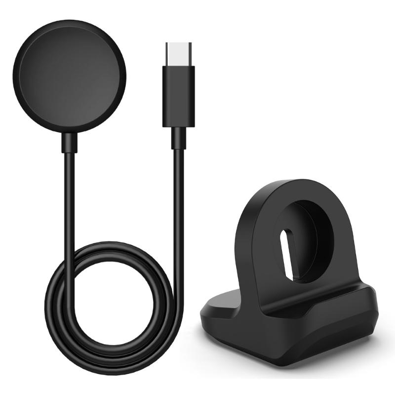 Magnetic Power Adapter Charger Stand Base Type C USB Fast Charging Cable Cord Wire Suitable for Pixel Smartwatch Durable